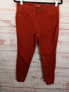 No Boundaries Ankle Pants Women's 13 Youth Mid Rise Skinny Stretch - Picture 1 of 7