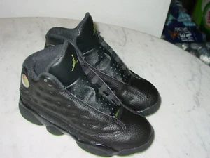 2017 Nike Air Jordan Retro 13 "Altitude 2017" Black/Green Youth Shoes! Size 2.5Y - Picture 1 of 12