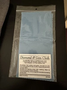 Blitz (7808) Diamond & Gem Polishing/Cleaning Microfiber Cloth-Made in Korea/NEW - Picture 1 of 2