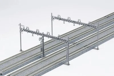 N Scale Kato 23-064 4-Track 10-Wide Catenaries Kit Railroad Accessories Scenery - Image 1 of 4