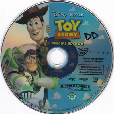 Toy Story (Disney, Special Edition, DVD) **DISC ONLY** - Image 1 of 2