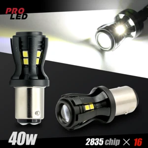 2X 1157 6000K Xenón Blanco Señal de giro frontal Bombillas LED Lámpara - Imagen 1 de 6