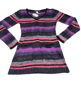 Ashley by 26 International Pulloverkleid Damen XL V-Ausschnitt Acryl Neu Mit Etikett - Bild 1 von 9