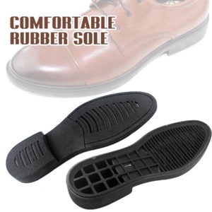 1pair Wear-resistant Rubber Shoe Soles Repair Non-slip DIY Materials Replacement - Picture 1 of 17