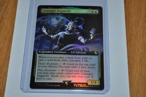 MTG magic FINAL FANTASY rare URIANGER AUGURELT extended art FOIL FIC #189 - Picture 1 of 2
