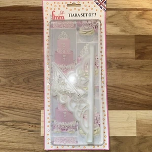 FMM Sugarcraft Tiara Set, Tiara Cutters, Sugarcraft - Picture 1 of 3