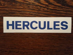 Pegatina Hercules Prima GT ciclomotor años 80 J cabina revestimiento delantero transparente - Imagen 1 de 1