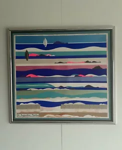 CRAIG KREFETZ AMERICAN ARTIST ORIGINAL ST AUGUSTINE FLORIDA COLLAGE - Picture 1 of 7