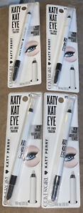 Lot Of 4 -Covergirl Katy Perry-Katy Kat Eye Eyeliner Kp01 Kitty whisPurr