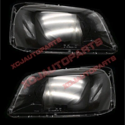 🔥 Cubierta transparente faro izquierdo+derecho para Toyota Highlander 2004-2006 Foto 1 de 4
