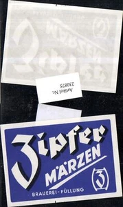 230875,Reklame Werbung Bier Zipfer Märzen - Picture 1 of 1