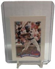 1989 Topps Glossy Mini League Leaders #3 Andre Dawson Baseball Chicago Cubs MINT