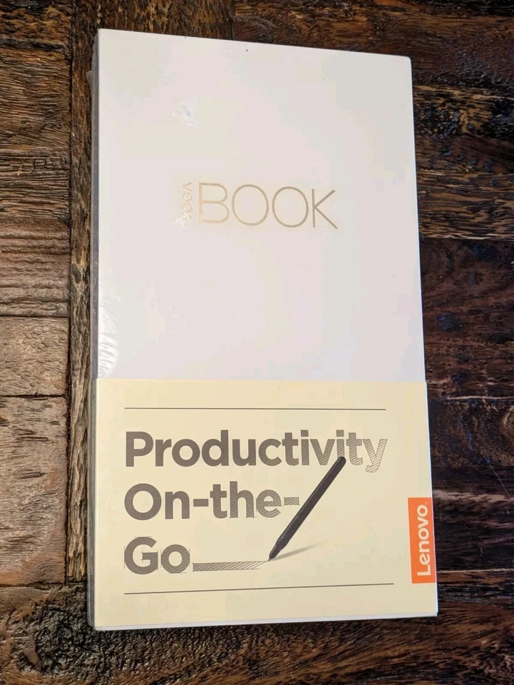 NEW/SEALED Lenovo Yoga Book YB1-X90F 64GB, Wi-Fi, 10.1in Android Tablet Gunmetal - Image 1 of 3