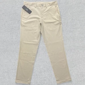 NEW CRZ Yoga Pants Men's 32x30 Beige All Day Comfy Performance Stretch Tech Golf - Imagen 1 de 13