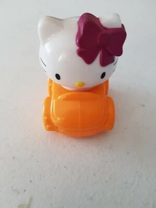 McDonald's Happy Meal Toy - 2011 Hello Kitty Happy Orange Car Stamp - Picture 1 of 5