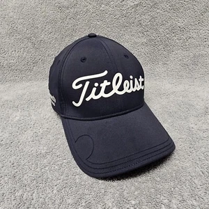 TITLEIST Ball Marker Hat Tour Performance Golf Cap Navy Blue White - Picture 1 of 20
