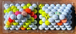 140 Assorted Golf Balls All Washed Ready to Play AAA Best Value - Picture 1 of 1