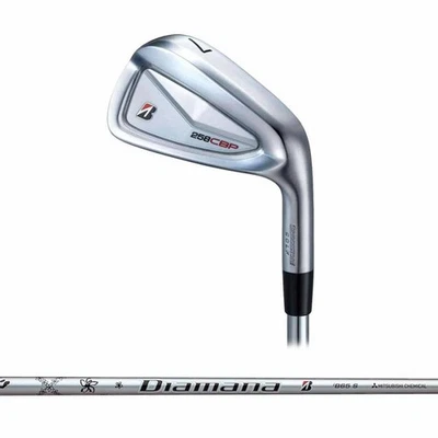 Bridgestone B series 258CBP  Iron Set 6 (#6-Pw) Diamana graphite shaft Flex:S - Image 1 of 4