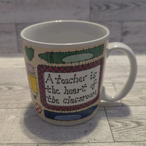 "A teacher is the heart of the classroom" Coffee Mug - Picture 1 of 7