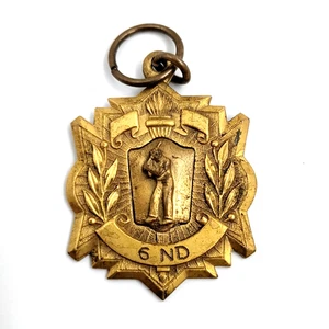 Colgante/dije 1953 premios de béisbol tono dorado metal "CHAMPIONS 1953" 6 ND - Imagen 1 de 2