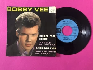 Bobby Vee With The Johnny Mann Singers - Run To Him (7", EP, Mono) (Very Good Pl - Picture 1 of 2