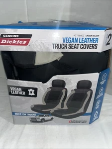 Dickies 2-Piece Vegan Leather Seat Covers For Trucks Open Box - Bild 1 von 4