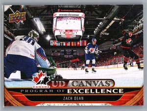 2024-25 Upper Deck Series 2 #265 Zach Dean Program of Excellence Canvas SP - Picture 1 of 2
