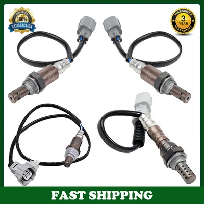 Juego de 4 sensores de oxígeno para Toyota Highlander 3,3 L V6 eléctrico/gas 2006 2007 EE. UU. Foto 1 de 4