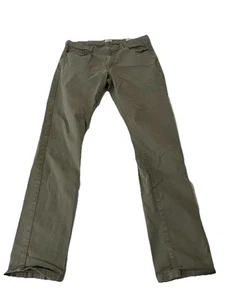 Pantalones Chinos Flint And Tinder 365 Para Hombre Verde 5 Bolsillos 34x34 Calce Ajustado Sarga - Imagen 1 de 6