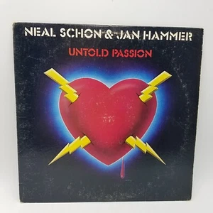 NEAL SCHON (JOURNEY) & JAN HAMMER - UNTOLD PASSION VINYL LP RECORD 1981 FC 37600 - Picture 1 of 6
