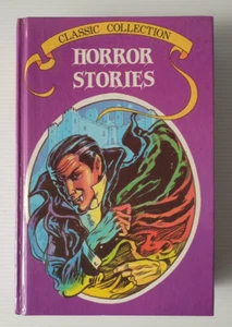 5 x Horror Stories Classic Collection 1987 Hardcover Book Dracula Frankenstein - Picture 1 of 9