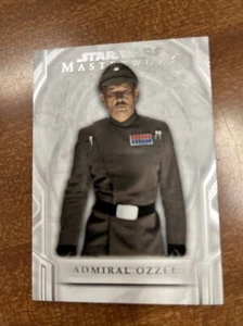 2018 Star Wars Masterwork Base Card #18 - Admiral Ozzel - Picture 1 of 1