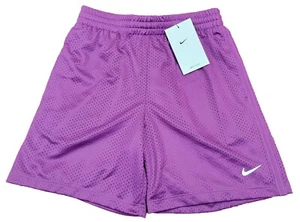 Nike Standard Fit Solid Logo Purple Shorts Dri-Fit FN8692-503 NWT NEW KIDS M - Picture 1 of 11