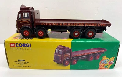 Corgi Classics John Codona’s Pleasure #24401 Leyland 8 Wheel Rigid Truck Set 1 - Image 1 of 4