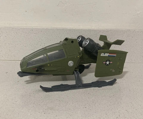 GI JOE 2008 HASBRO ARAH 25th anniversary ghost/sky hawk vehicle pre-owned Cover