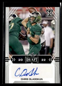 2022 Leaf Draft #BA-CO1 Chris Oladokun Mint - Picture 1 of 2