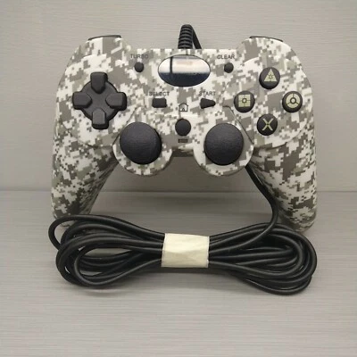 Snakebyte PlayStation 3 PS3 Basic USB Wired Controller Camouflage Pixel SB01426 - Image 1 of 4
