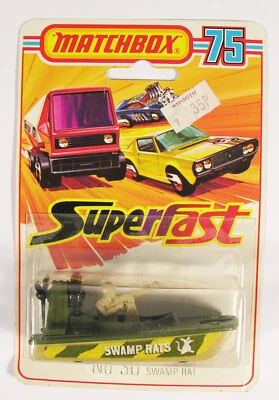 COMO NUEVO MATCHBOX 30 SWAMP RAT EN TARJETA SIN ABRIR SUPERFAST INGLATERRA BOJ Foto 1 de 4