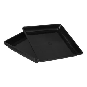 Plastic Plant Pot Saucer Planter Water Drip Tray Square Plastic Flowerpot Tray - Picture 1 of 12