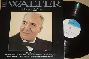 Walter, Brahms -Symphony No. 1...- LP Stereo, Japan Pressung near mint - Imagen 1 de 1