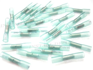 (500) CONECTORES DE BUTT RETRÁCTILES TÉRMICOS AZULES TERMINALES DE CABLE AUTO MARINO 16-14 AWG - Imagen 1 de 3