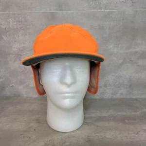 Sombrero de caza LL Bean para hombre pequeño mediano naranja brillante aislante Gore-Tex orejeras - Imagen 1 de 13