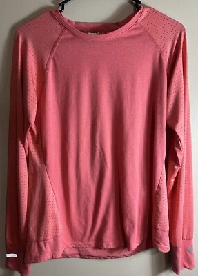 Camiseta Avia para mujer ropa deportiva activa naranja manga larga mediana 8-10 Foto 1 de 4