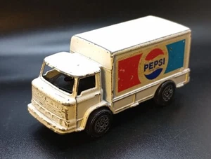 VTG. 1973 Corgi Juniors Leyland Terrier Pepsi Delivery Truck England - Picture 1 of 10