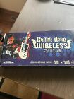 Guitar Hero Wireless White Guitar Red Octane 95025 PS2 Playstation 2 with Dongle