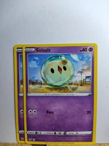 SOLOSIS X2๐ Common 076/195 Silver Tempest Pokemon Card๐ - Picture 1 of 1