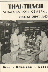VIETNAM / ALIMENTATION THAI-THACH / PUBLICITÉ 1953 - Foto 1 di 1