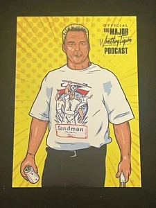 Sandman MWFP Major Wrestling Figure Podcast Bendies Extreme Series Trading Card - Imagen 1 de 1