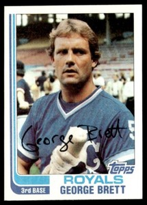 1982 Topps Nm George Brett Kansas City Royals #200