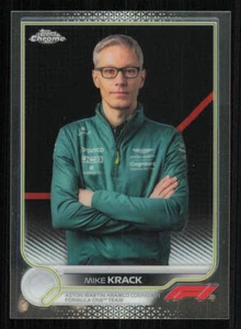 2022 Topps Chrome Formula 1 #101 Mike Krack CREW - Picture 1 of 2